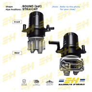 ISUZU 4JB1 OIL COOLER ASSY (OIL FILTER) ROUND (2PIPE UP ROUND & STRAIGHT PIPE)
