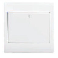 HAGER STYLEA 20A DOUBLE POLE SWITCH WITH NEON