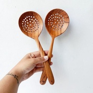 OLAN - Wooden Spatula Wooden Sodet/ Wooden Spatula/ Cooking Spoon Wooden Cooking Spoon/ Wooden Spatu