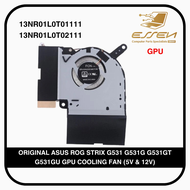 ORIGINAL ASUS ROG STRIX G531 G531G G531GT G531GU DFSCK22105182L CPU & GPU COOLING FAN (5V & 12V)