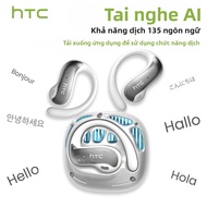 Tai Nghe Thể Thao HTC NE30 Bluetooth V6.0 Tai Nghe Thể Thao AI Translator Có Mic Độ Phân Giải Cao Kh