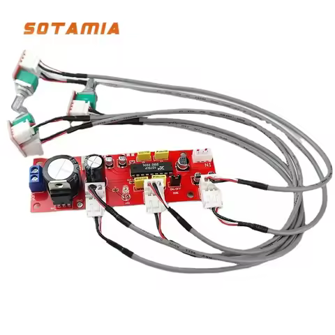 SOTAMIA BBE Tone Preamp Bboard XR1075 Pre Amplifier Audio Processing Exciter Improve Treble Bass for