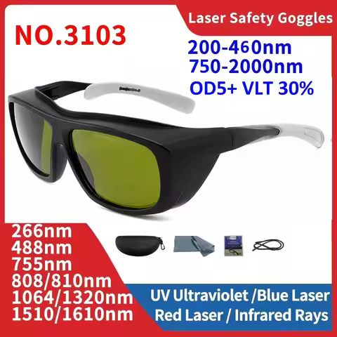 Laser Safety Glasses Protection Goggle Eye Protective Lentes De Seguridad Industriales UV IPI IR IPL