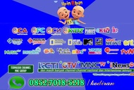 Paket chanel cling K-Vision bromo, kartenz,gol( mnctv, gtv, rcti, inews)