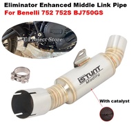 Slip On For Benelli 752 752S BJ750GS BJ752 BJ 752S Motorcycle Exhaust Escape System Stainless Steel 