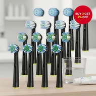 EB50 Cross Action Replacement Brush Heads 4pcs For Oral B D12 D16 D100 3757 3709 pro3 pro1max Electr