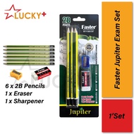 Faster Jupiter Set (1Set)(WP-F-9800) 2B Pencil Exam Set / Exam Kit / Faster Exam Grade Set