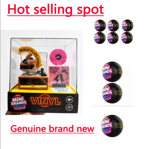 New Release: Zuru Mini Brands Vinyl Surprise Ball with Mini Playable Discs – Collectable Gift Ideal 