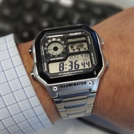 Casio Ae1200 Stainless steel Petak Silver Watch Watch