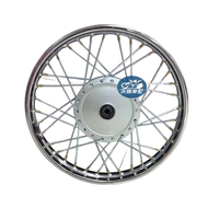 ล้อขอบสแตนเลสแบบย้อนยุค ล้อขอบรถจักรยานยนต์ รุ่น WY125-A ของ Guangqing Long เหมาะสำหรับ Honda รุ่น W