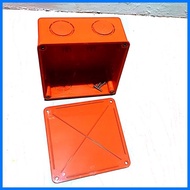 ➦ ◡ ☻ PVC Orange Utility Box/Junction Box With Cover