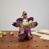 Sit or Hang Design Handmade Jester Doll Intricate Details Sitting Jester Doll for Collectors