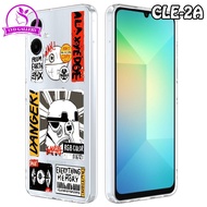 Samsung A06 4G Samsung A35 5G Samsung A55 5G Samsung A16 Clear Case Image Cle02 Transparent Case Sam