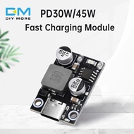 Type-C PD30W 45W Fast Charging Module For Mobile Phone DC8-30V PD3.0 PPS Fast Quick Charger Circuit 