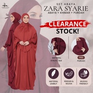 [ZARA SYARIE] Jubah and Jilbab Free Niqab by Hanna Mirae