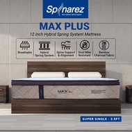 SpinaRez Max Plus Mattress 12 inch Hybrid Spring Mattress (King/Queen/Super Single/Single)