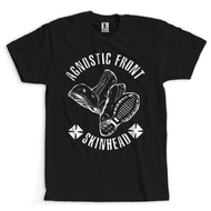 KAOS BAND AGNOSTIC FRONT - SKINHEAD | KAOS BAND ROCK MUSIK | PUNK BAND VINTAGE T SHIRT | S-5XL #FB39