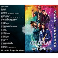 【Coldplay 酷玩乐队】•80 Hits• USB Pendrive MP3 车载音乐U盘 Car Audio HQ Sound READY STOCK | EN006
