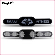 ✘❁▦CkeyiN EMS Abdominal Muscle Training Instrument Fitness Slimming Massager Fat-burning Belt Traine