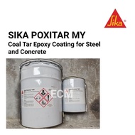 SIKA POXITAR - 100 MY COAL TAR EPOXY COATING FOR STEEL AND CONCRETE