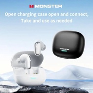 【COD】Monster-MQT52 Bluetooth 5.4 HI-FI sound quality 5000Hz intelligent noise reduction panoramic so