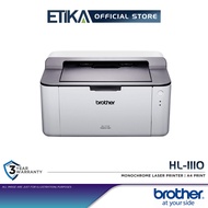 Brother HL-1110 Monochrome Laser Printer | A4 Print | Original Toner Included