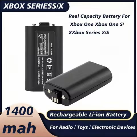 For XBox Series S X Xbox One S X Controller Battery 1400mAh Rechargeable Battery For Xbox One S X XB