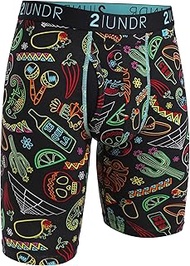 '2UNDR Mens Swing Shift 9'' Boxer Long Leg Underwear'