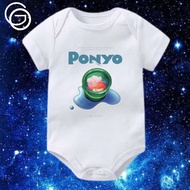 PONYO BABY JUMPER - STUDIO GHIBLI | ANIME T SHIRT | 001 | MOVIE FILM ANIME BABY T-SHIRTS AGE 0 - 12 