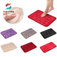 SUYOUMY 40*60cm Bath Mat Bathtub Soft Floor Feet Pad Doormat