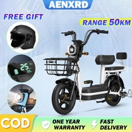 AENXRD Basikal elektrik  Adult 2 Seat Electric Bicycle 48V12A Electric Bike Adult Electric bike e bi