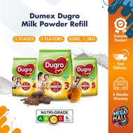 Dumex Dugro Milk Powder 850g/1.5kg - Stage 3 4 5, Strong Bones, Immunity