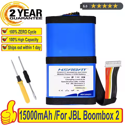 Top Brand 100% New 15000mAh~30000mAh Speaker Battery for JBL Boombox bommbox 1 2 3 Boombox2 Boombox3