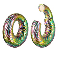 PUNKYOUTH 0g(8mm) Stainless Steel Ear Hanger Weight for Stretching Ear Lobe Women Men Dangle Plugs T