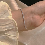 Bracelet Girl Silver Bracelet Ins Fashion Bracelet Simple And Delicate Bracelet Women Accessories 手链