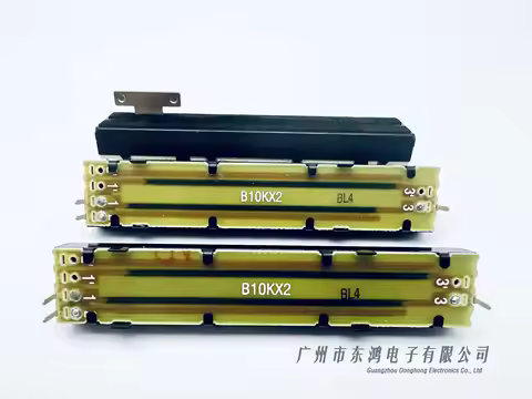 1 pcs Taiwan ALPHA 88mm rail straight slide single potentiometer B10K T-axis