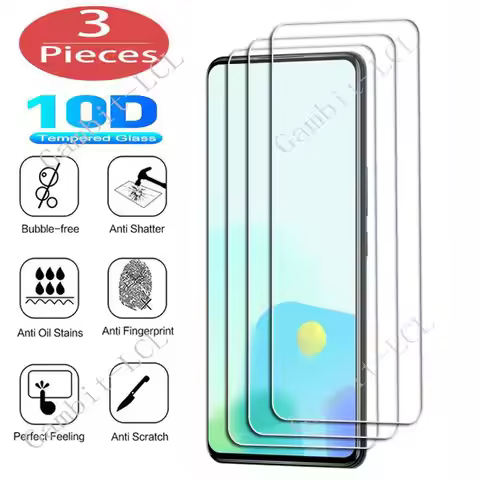 3Pcs Tempered Glass For ZTE Axon 30 5G 30S A41 Travel Blade A52 Lite A72 4G 5G Nubia Z40S V40s Pro S