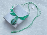 *210650 Macrame 鳳凰石 編織 頸鍊