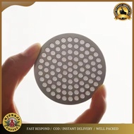 One Two Cups Puck Screen Portafilter Espresso Double Layer 150 Micron 51 mm, 51.5 mm, 53.5 mm, and 5