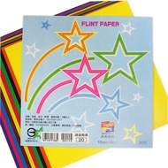 10 Colors Wax Gloss Colored Paper Single-Sided 2011 Sheets/One Small Piece 25 Sheets Tianyan Prescho