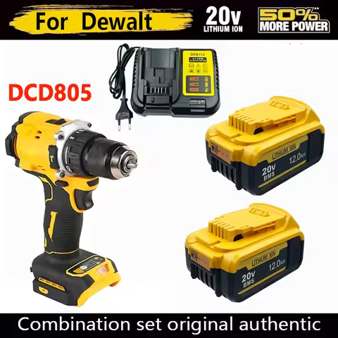 For DeWALT 3Ah 6Ah 8Ah12Ah Rechargeable Lithium‑Ion Replacement Battery Compatible With Dewalt 20V P
