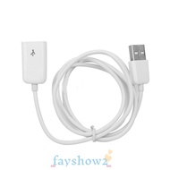 FAYSHOWS 1M-3ft USB 2.0  Extender White Male To Female Cord