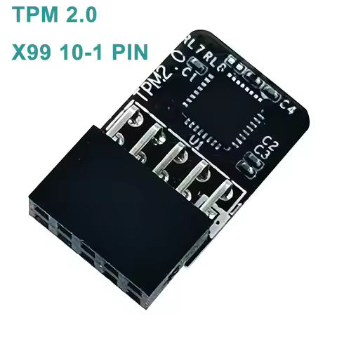 X99 Main Board Tpm 2.0 10/10-1/9pin LPC Safety Module TPM2.0 10-pin JLPC/DEBUG Connector Tpm 2.0 Mod