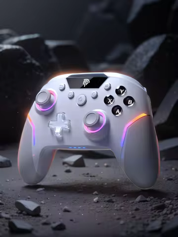 EasySMX X20 Wireless Gamepad Enhanced Controller Compatible with PC/NS/TV/Phone/Laptop, Hall Micro T