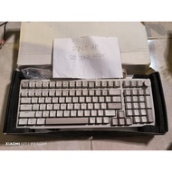 Ajazz AK992 Retro 98% Wired Mechanical Keyboard Gasket Mount Switch Red Hotswap 5 Pin Clacky