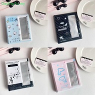 DayDayTO   Cartoon Four Grid 4 Cuts Album Photo Card Collection Book For 40 Pcs 2x6 Inch Photo Strip