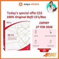 【Aayu Clinics】BEFIL 100% ORIGINAL BE Befil Health Food Supplements Brain & Heart Blood Vessels Prote