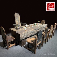 Old Ship Wood Outdoor Tea Table Solid Wood Tea Table Chinese Zen Tea Making Table Tea Table Vintage 