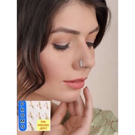 Nath Nose Pin Clip Nose Clip/ Indian Nath/ Indian Nose Earring/ Nath Clip-on/ Online Nose Stud/ Indi