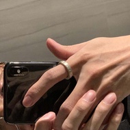 Nhẫn Số Thiết Kế Độc Đáo Phong Cách Margiela MM6 Nhẫn Đôi Bằng Bạc 925 Trang Sức Thời Trang Cho Cặp 